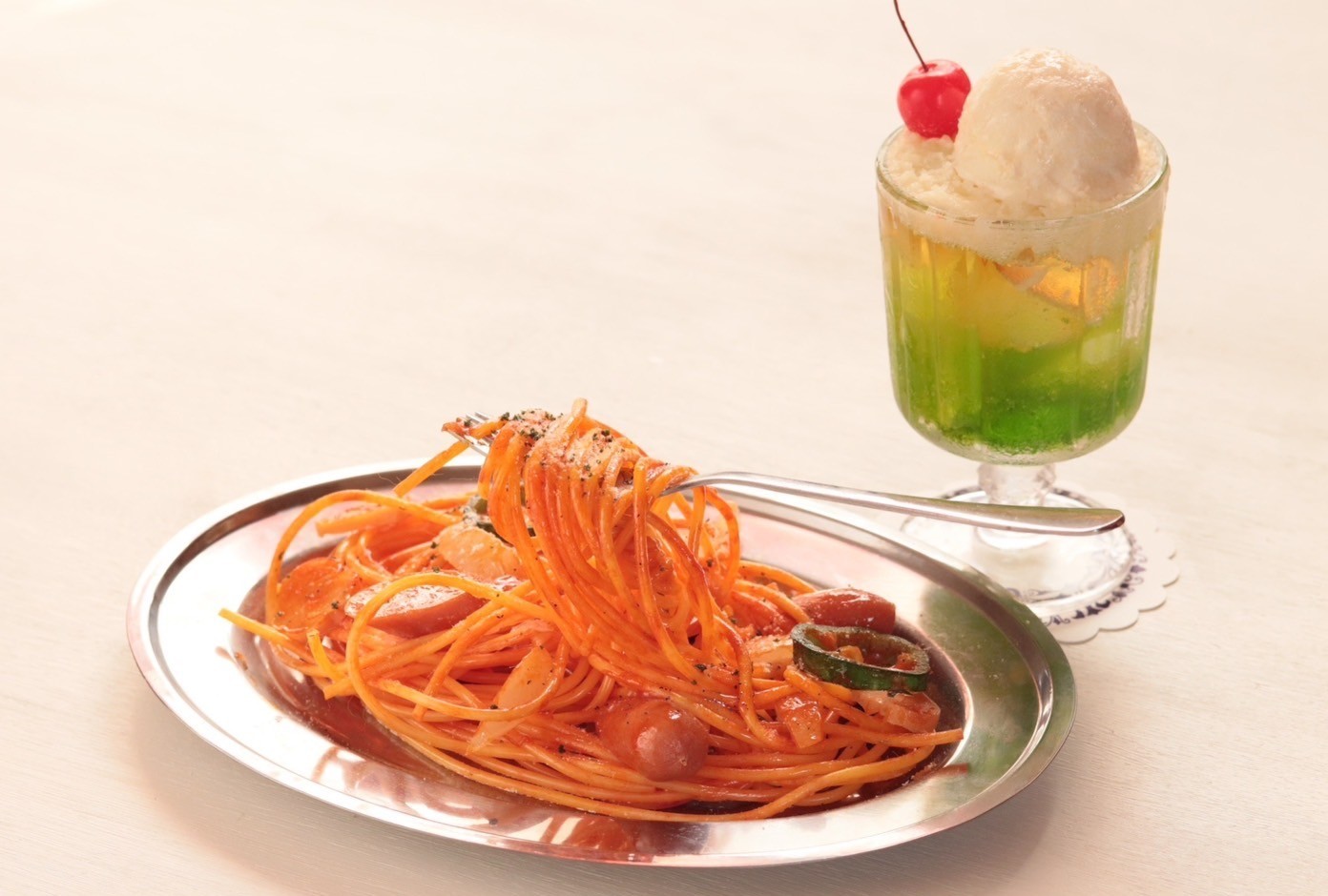 持ち上げナポリタン